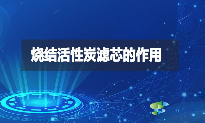 燒結(jié)活性炭濾芯的作用是什么？